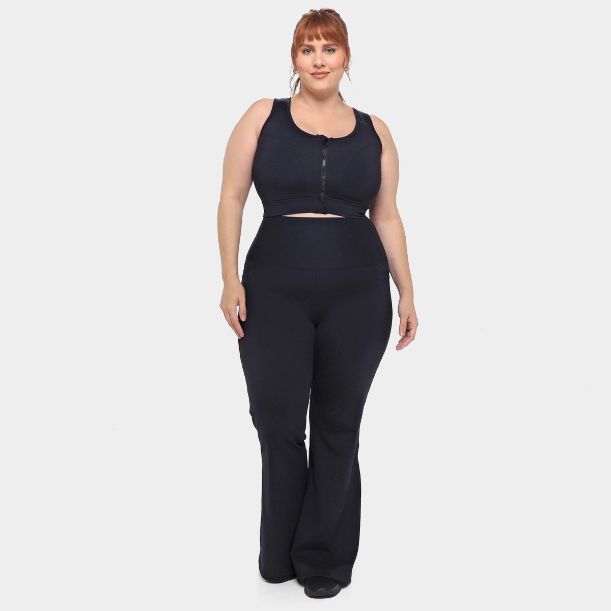 Calça Bailarina Wonder Size Plus Size Denise Feminina - 3