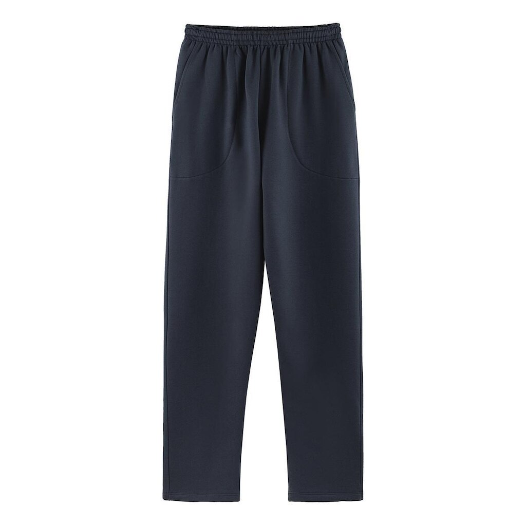 Calça Básica Slim Em Moletom Peluciado Masculina