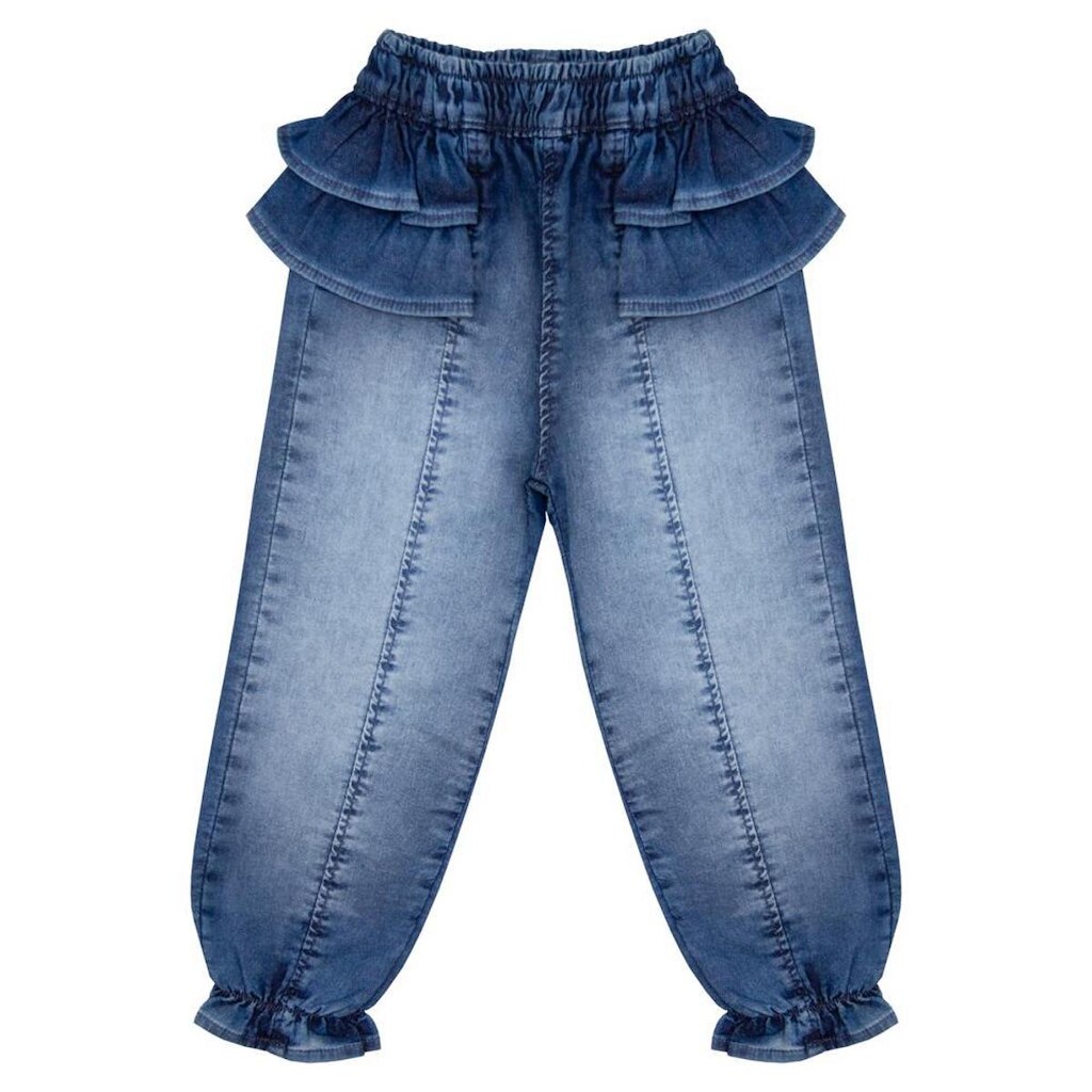 Calça Bebê/Infantil Look Jeans Moletom Jeans - GG - UNICA