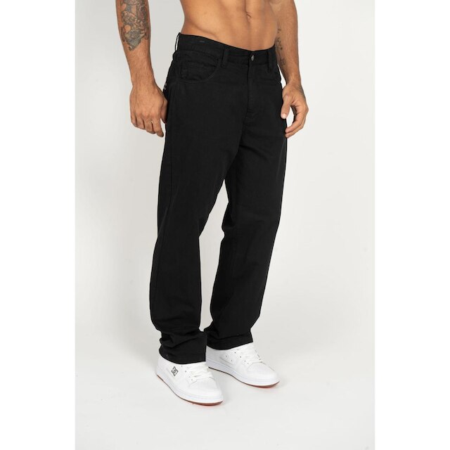 Calca Billabong 73 Black Twill Preto -Preto-44