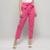 Calça Bisô Cenoura Amarração - Rosa