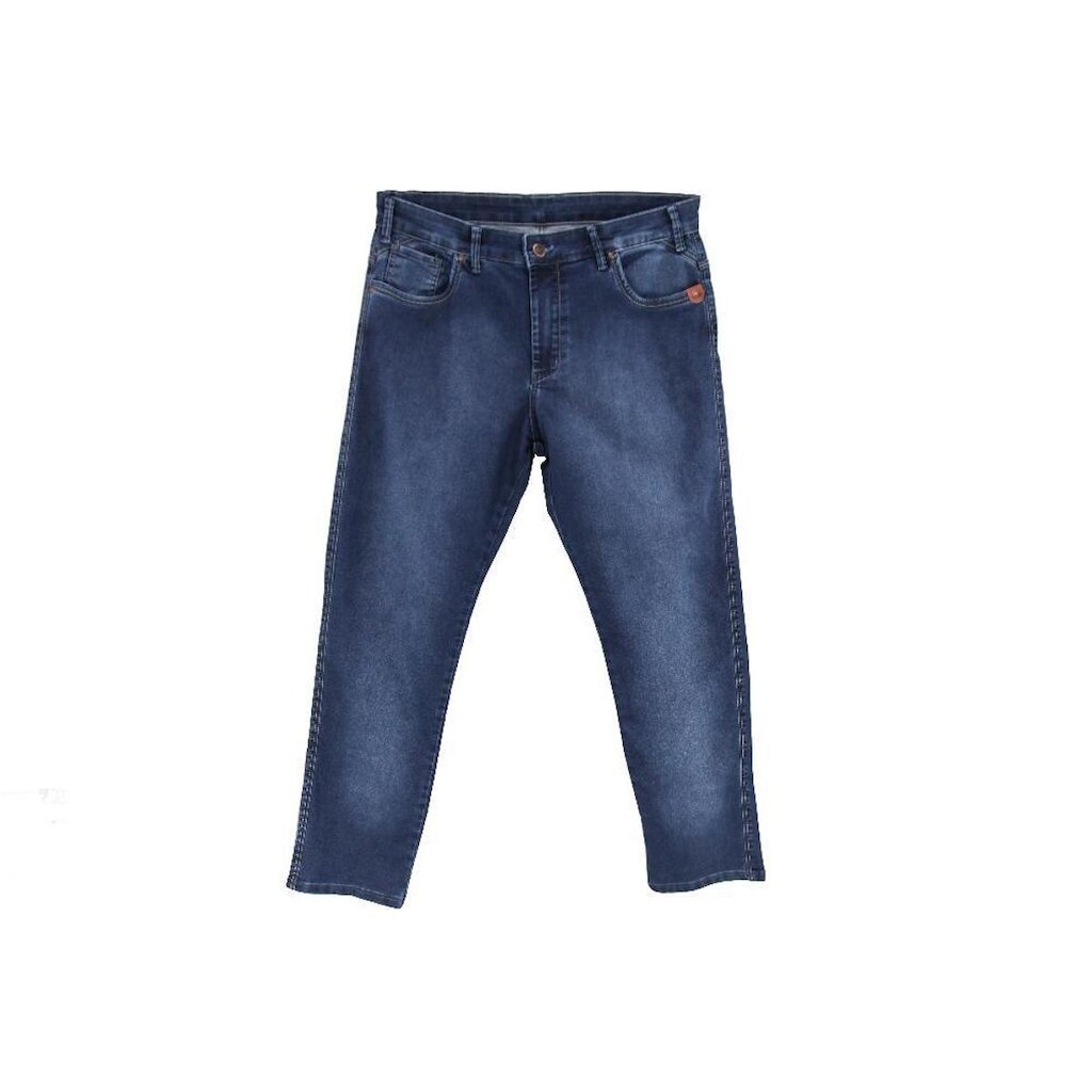 Calça Bivik Jeans Extra Grande Elastano Azul - Masculino