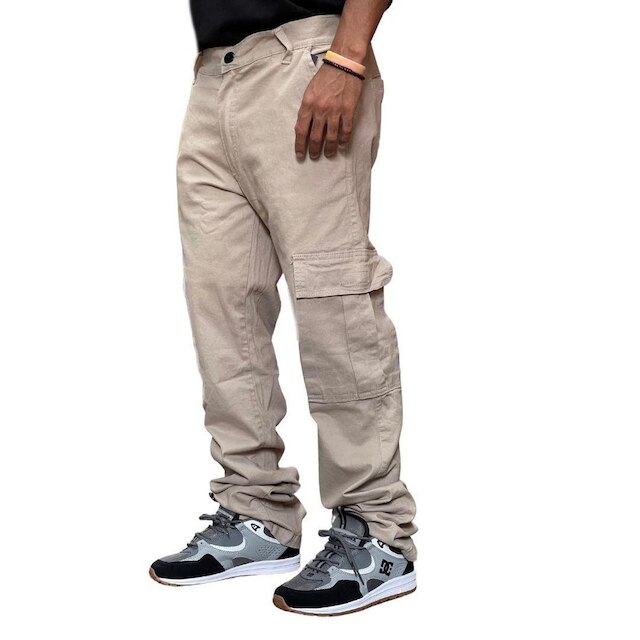 Calça Black Sheep Cargo Sarja - Claro