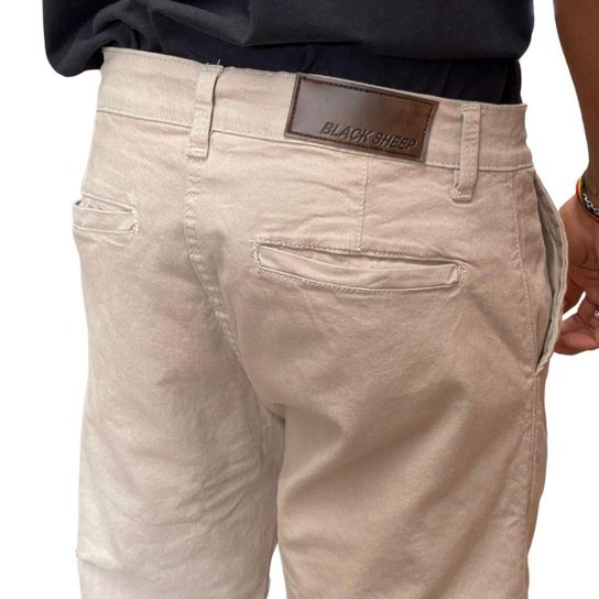 Calça Black Sheep Cargo Sarja - Claro