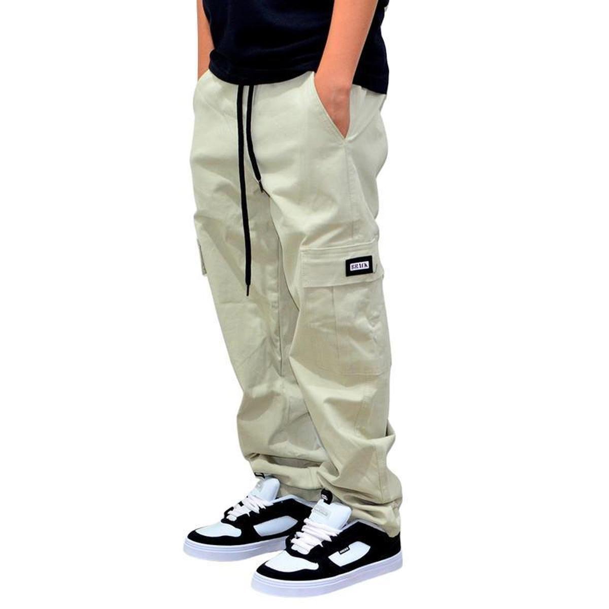 Calça Brack Infantil Cargo Action Areia é ruim? Calça Brack Infantil Cargo Action Areia é boa?