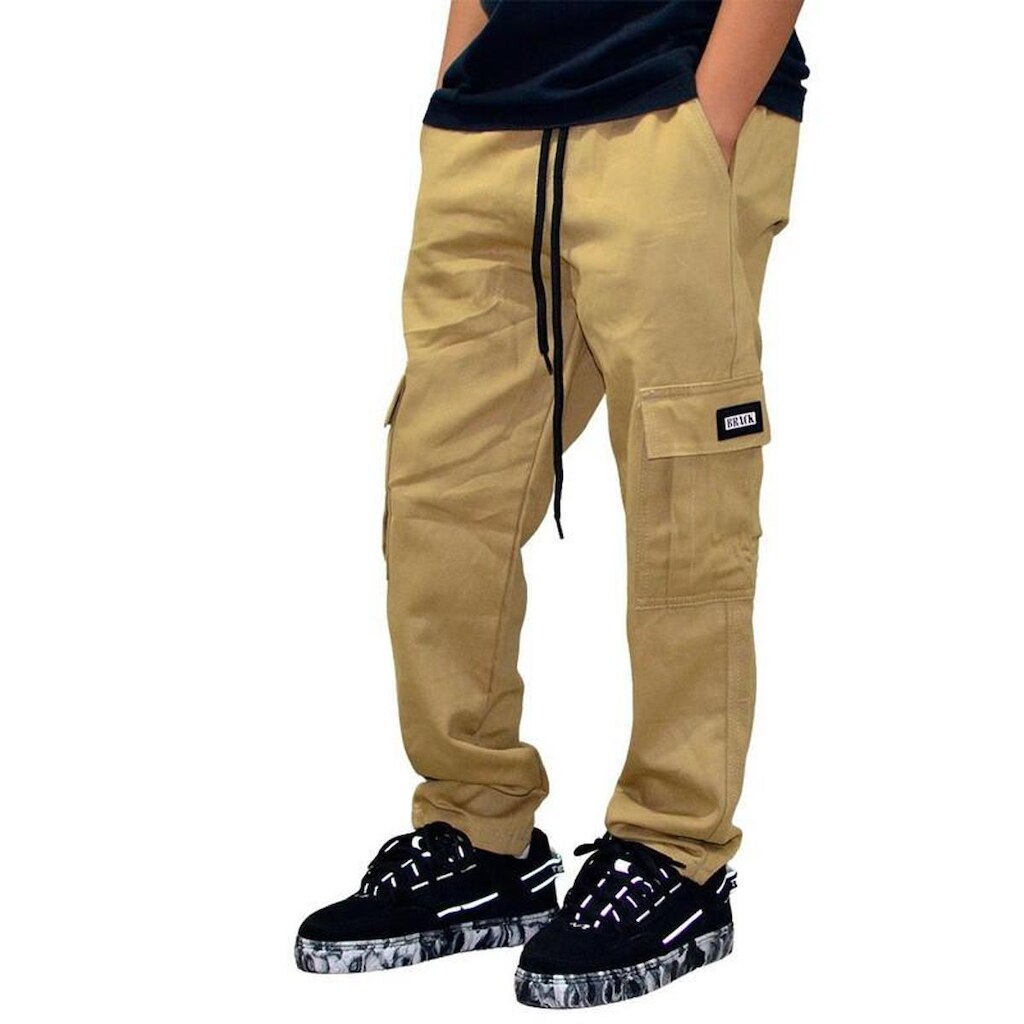 Calça Brack Infantil Cargo Action Preto