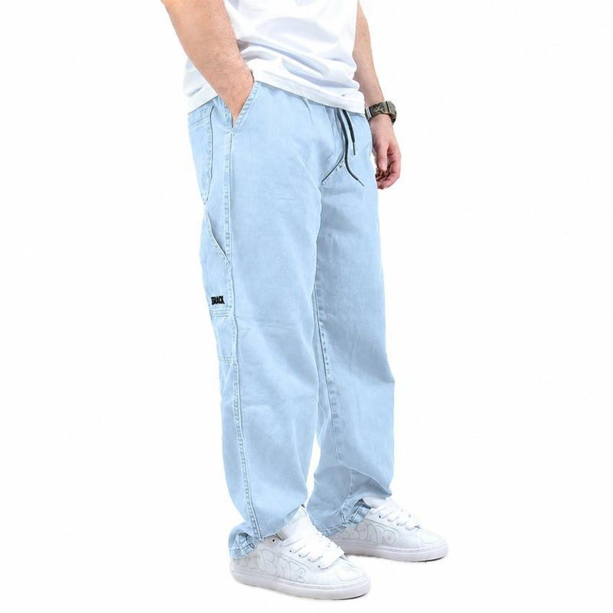 Calça Brack Jeans Carpinteiro Marmorizada Black