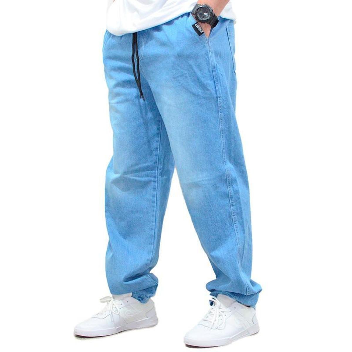 Calça Brack Jeans Reta Oversize Delave Menor preço em Calça Brack Jeans Reta Oversize Delave