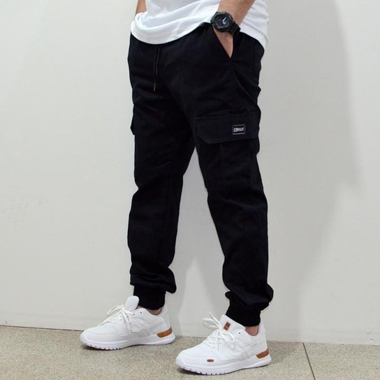 Calça Brack Jogger Cargo - - Preto é boa?