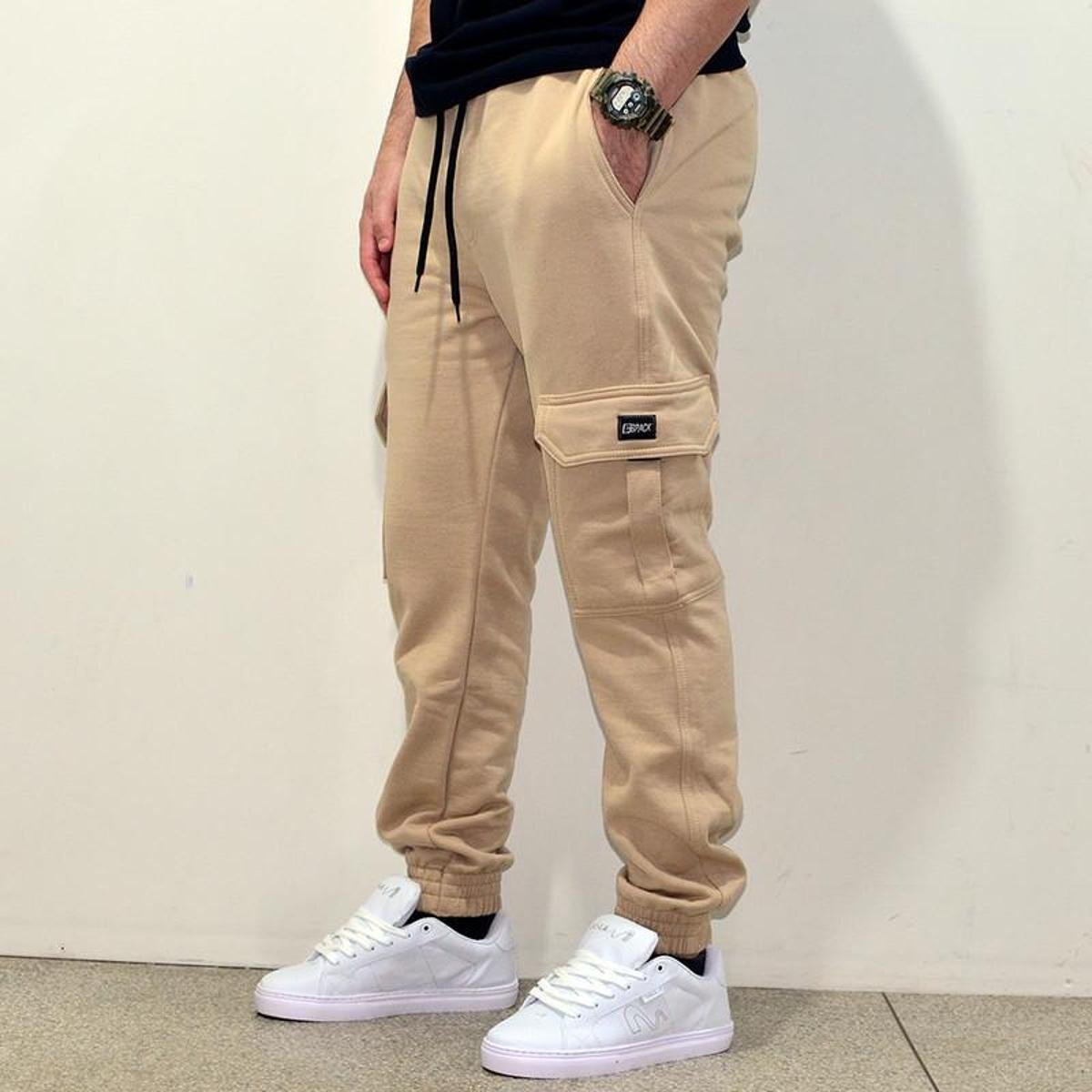 Calça Brack Moletom Cargo Seler Menor preço em Calça Brack Moletom Cargo Seler