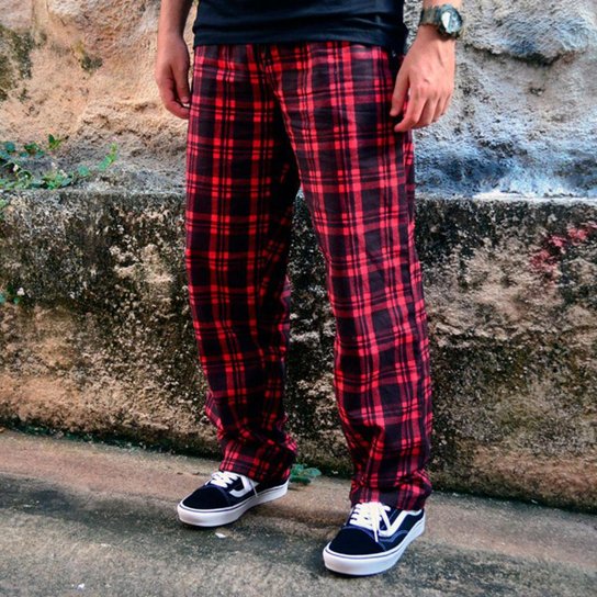 Calça Brack Xadrez - - Vermelho+Preto é ruim? Calça Brack Xadrez - - Vermelho+Preto é boa?