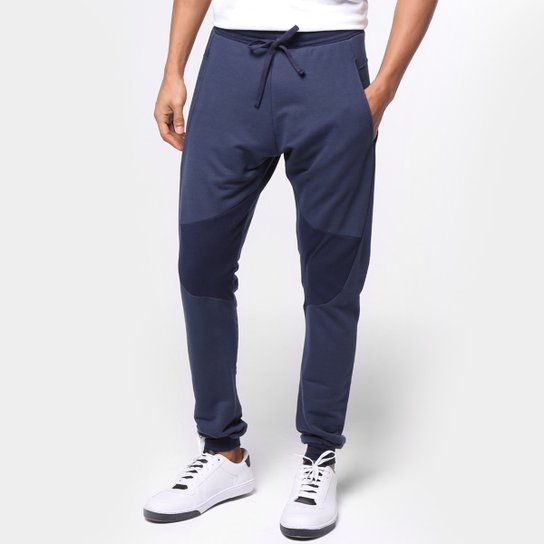 Calça Burn Mix Masculina - Marinho Menor preço em Calça Burn Mix Masculina - Marinho