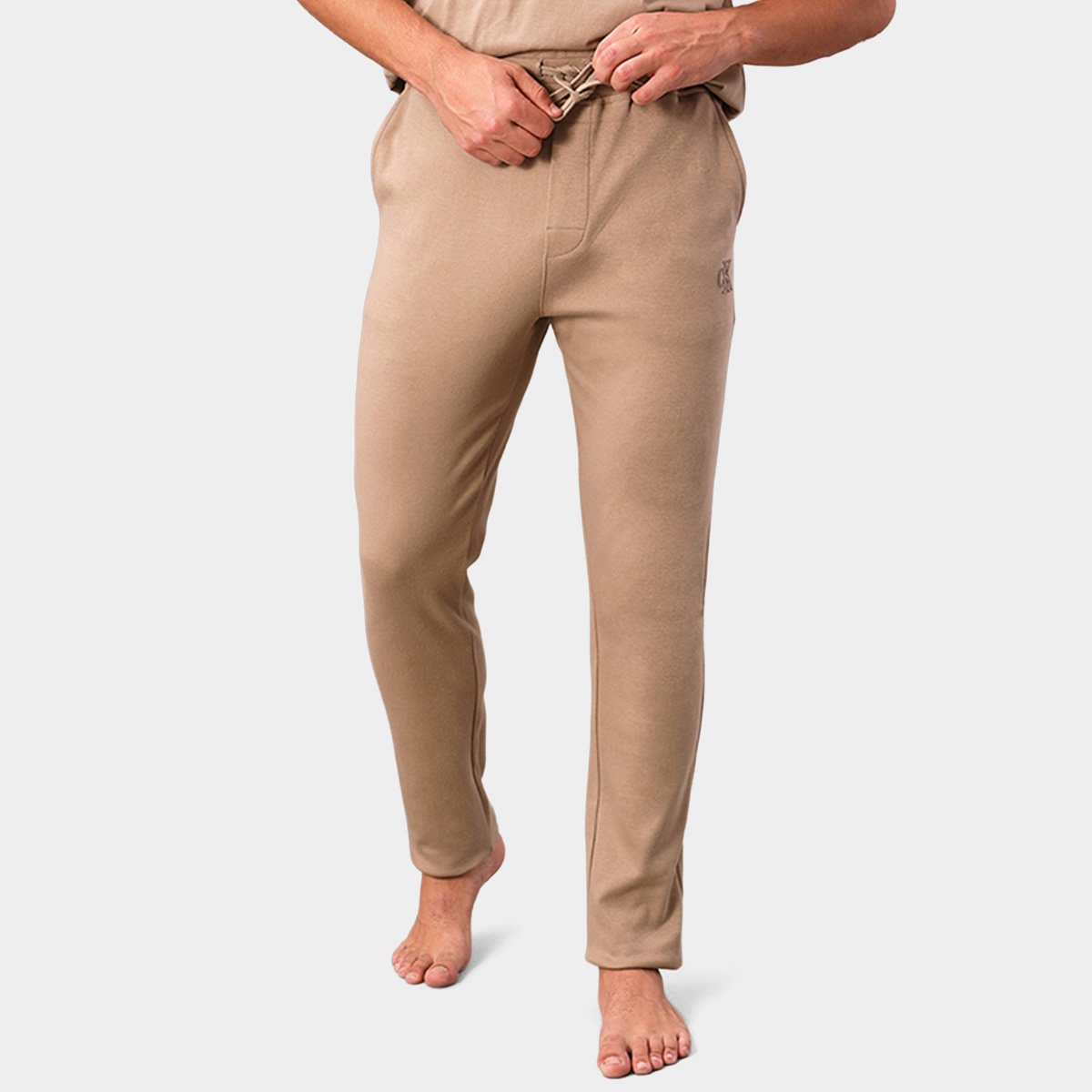Calça Calvin Klein Suedine Masculina Menor preço em Calça Calvin Klein Suedine Masculina
