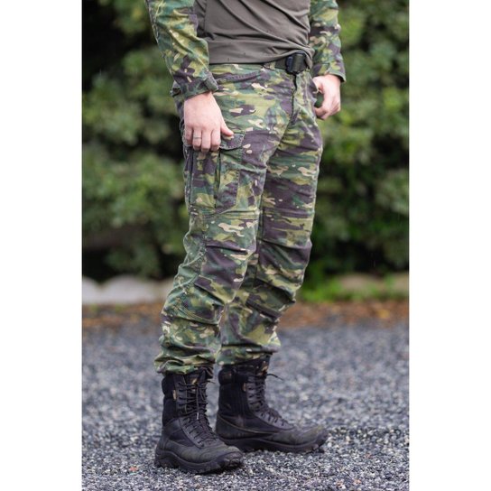 Calça Camuflada Masculina CalÇas Masculinas Estilo Militar Calça