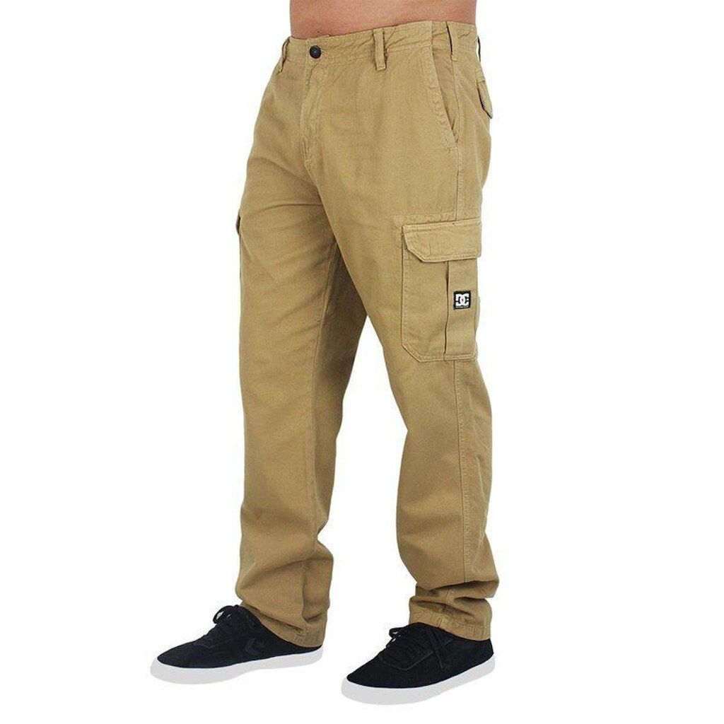 Calça Cargo DC Shoes Worker Bege