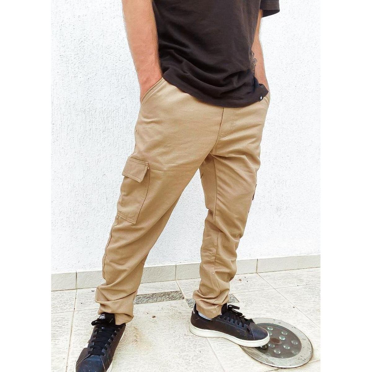 Calça Cargo Masculina com Bolso é ruim? Calça Cargo Masculina com Bolso é boa?