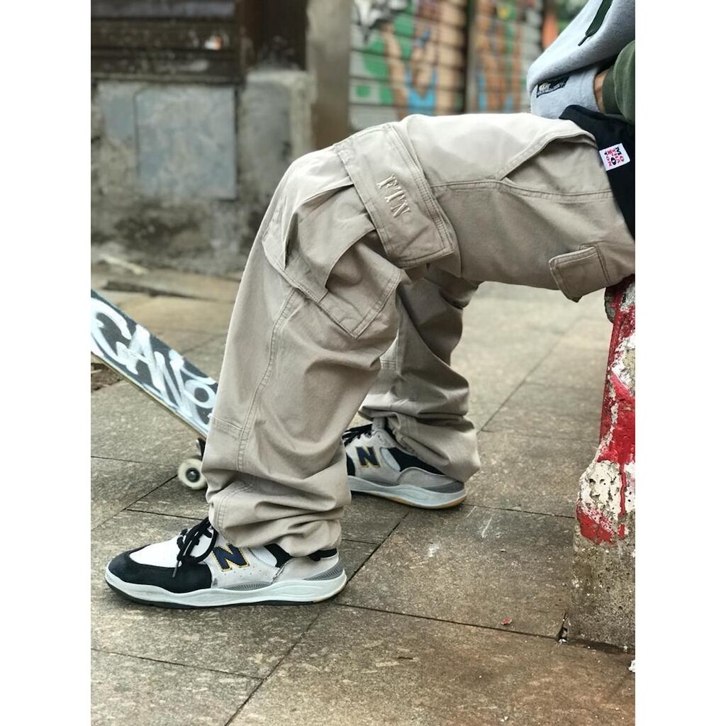 Calça Cargo Sarja Foton Mothafoton Desert