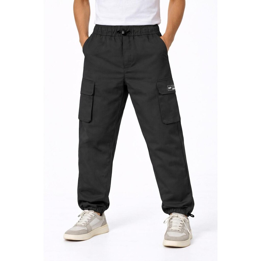 Calça Cargo Wanted Sarja Chumbo