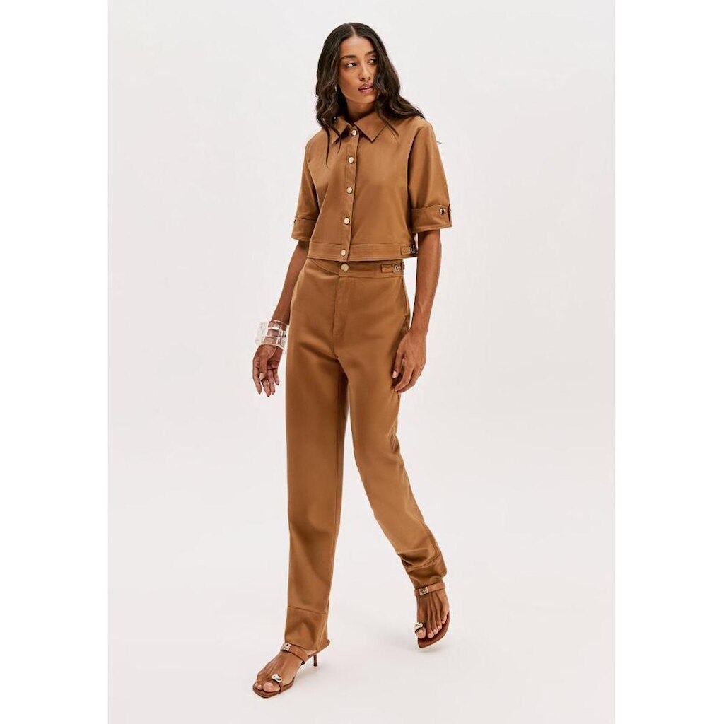 Calça Carrot Cintura Alta