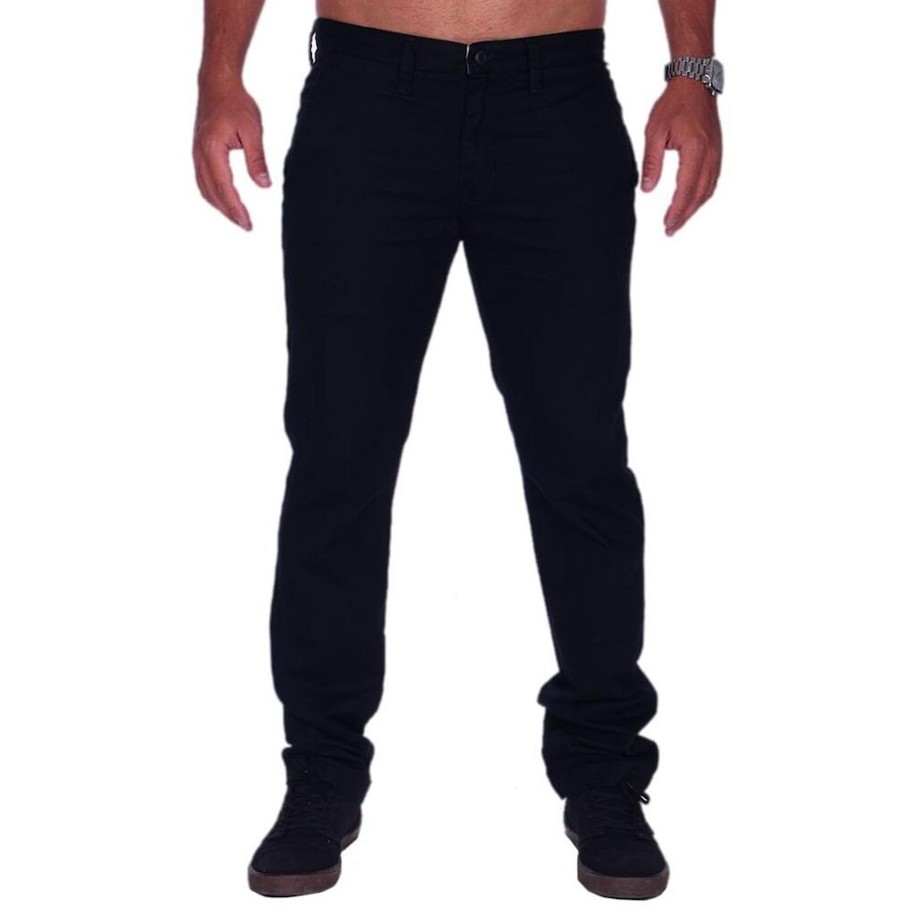 Calça Casual Vans Authentic Chino Dirt - Preta Vans