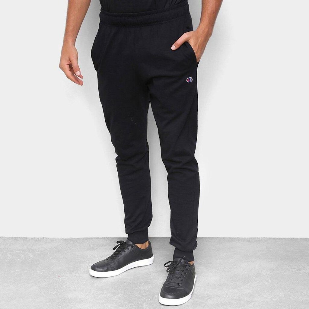 Calça Champion Logo Embroidery - Homem