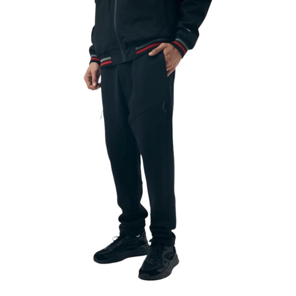 Calça Champion Tech Pants Diagonal Zip Masculino Caqui