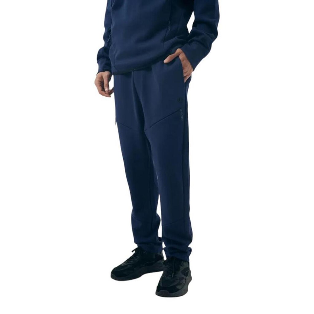 Calça Champion Tech Pants Diagonal Zip Masculino Caqui