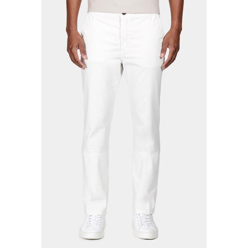 Calça Chino Básica Off White