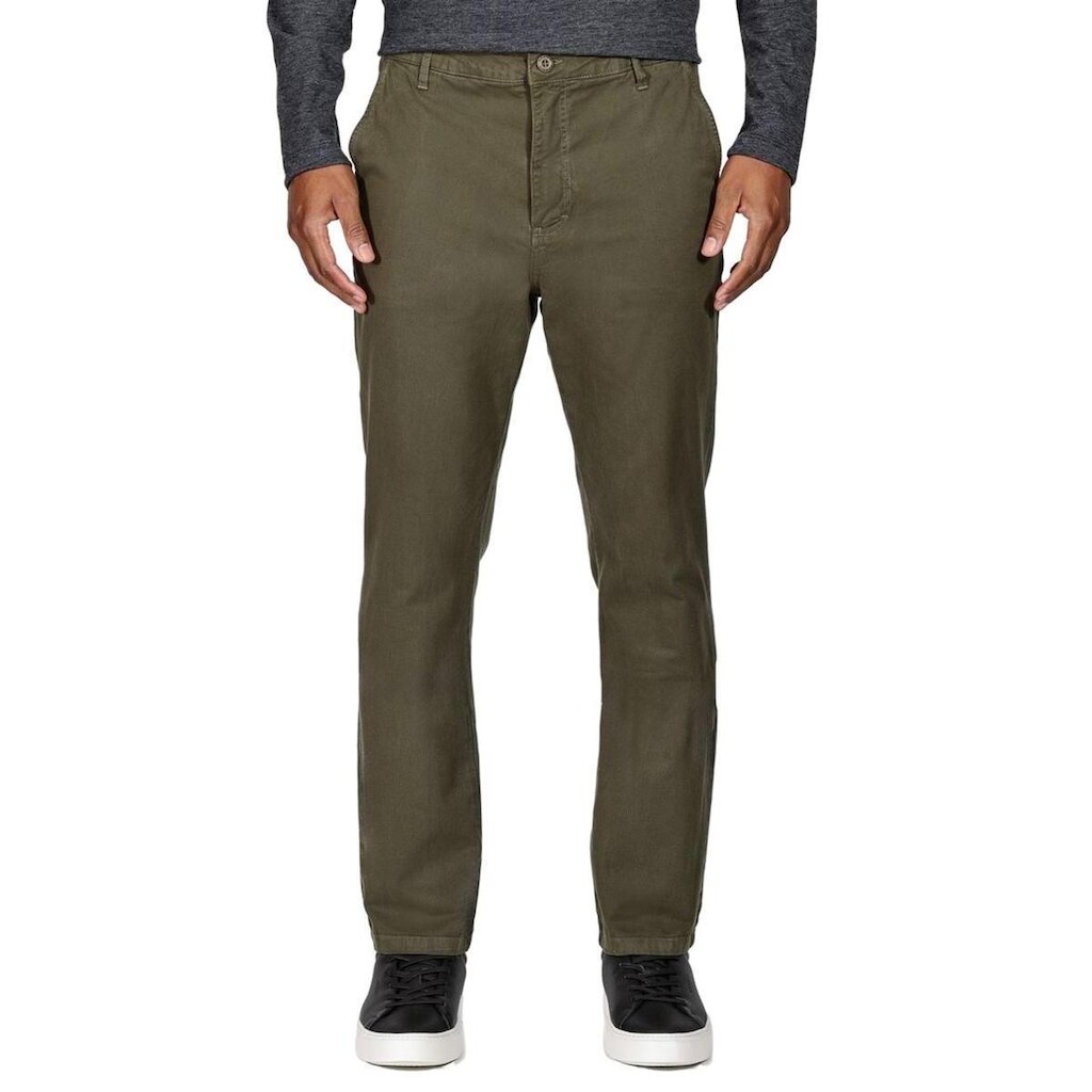 Calça Chino Básica Verde Militar