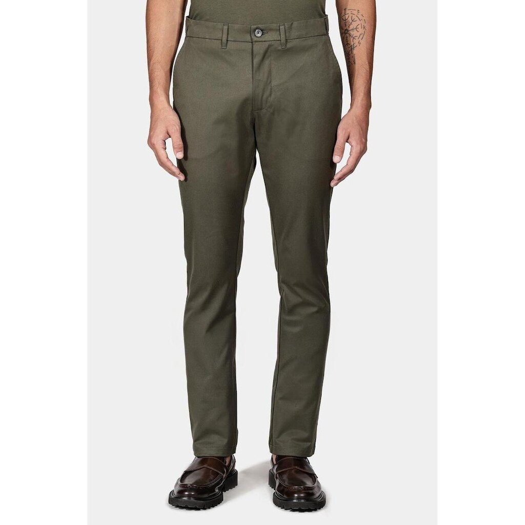 Calça Chino Estilo Moovex Verde Pantano