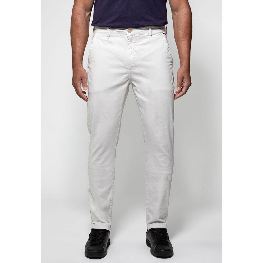 Calça Chino Slim Guess Cinza Claro