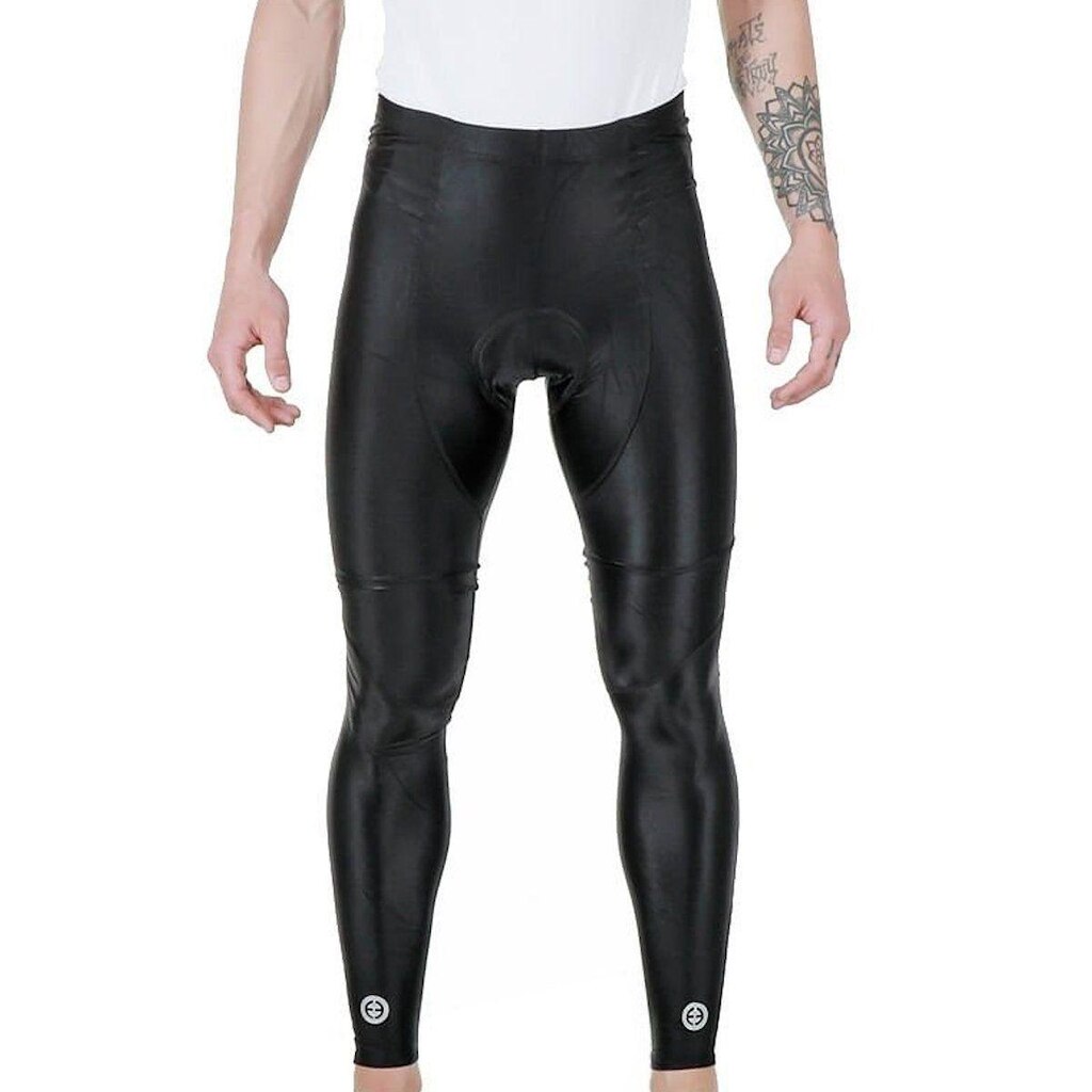 Calça ciclismo masculina ERT Elite lisa com forro em gel