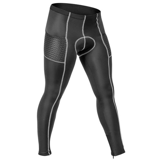 Calça Ciclismo Masculino Bike Flex Com Bolso Refactor - Preto Menor preço em Calça Ciclismo Masculino Bike Flex Com Bolso Refactor - Preto