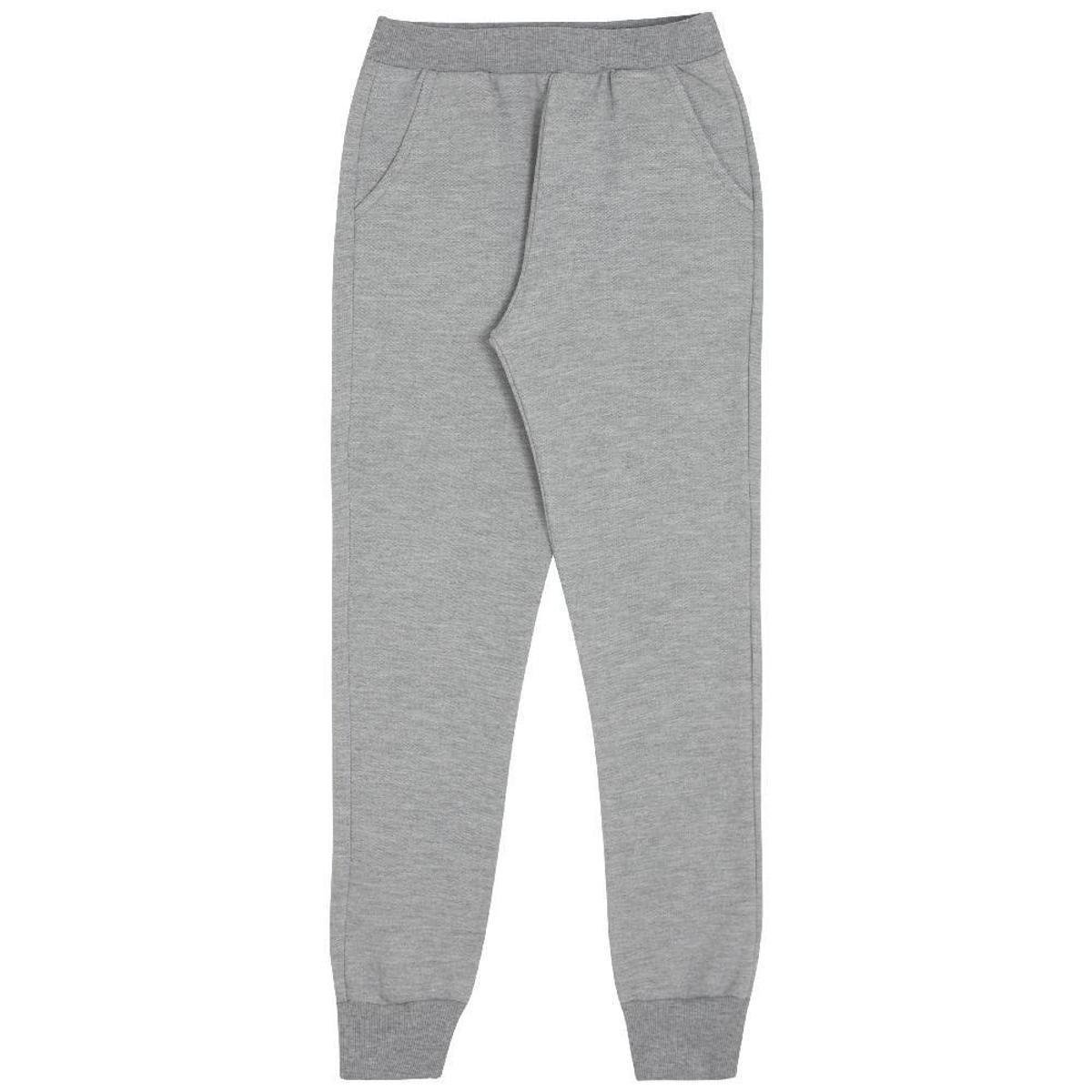 Calça Cinza - Infantil - Moletom