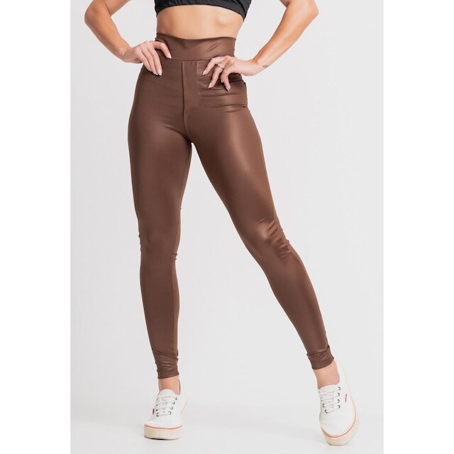 Calça Cirre MVB Modas Disco Hot Pants Feminina - Marrom Menor preço em Calça Cirre MVB Modas Disco Hot Pants Feminina - Marrom