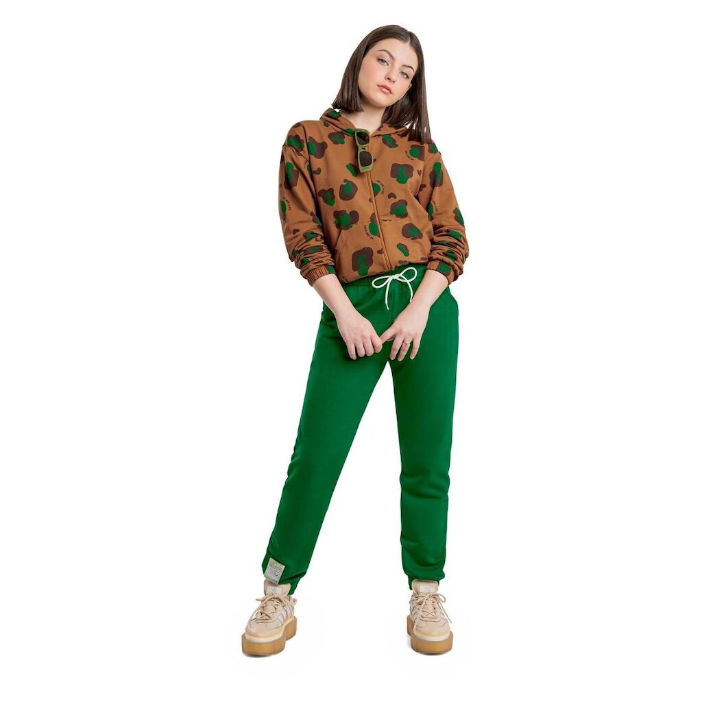 Calça Clochard em Moletom Juvenil para Menina Gloss