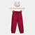Calça Clochard Moletom Infantil Marisol Sem Felpa Menina - Bordô