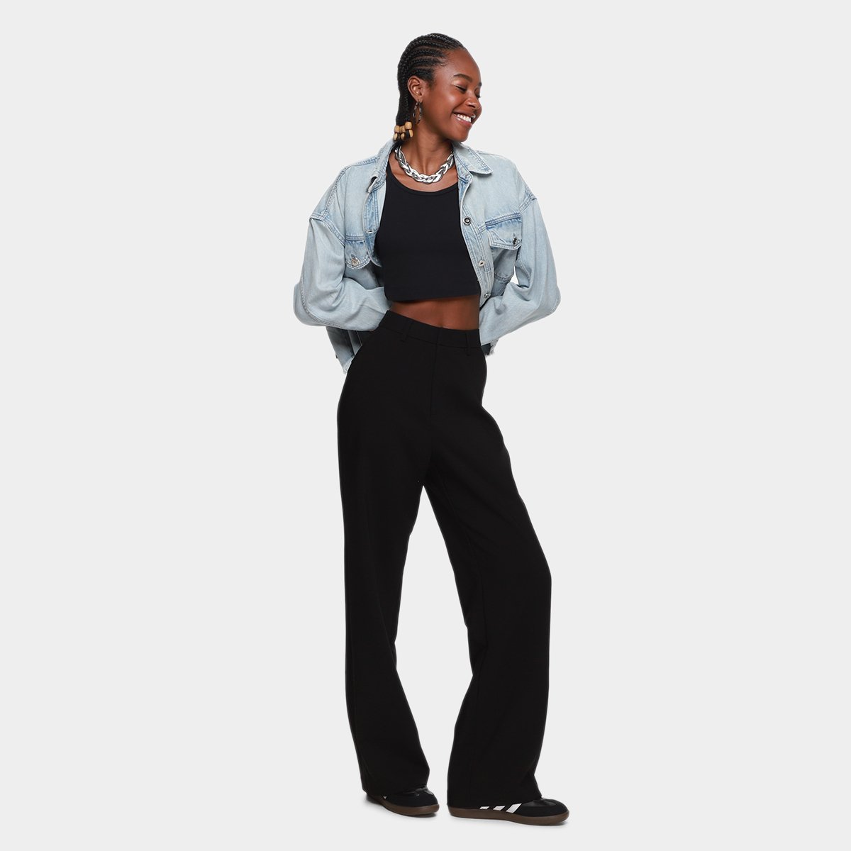 Calça Colcci Reta Feminina - 4