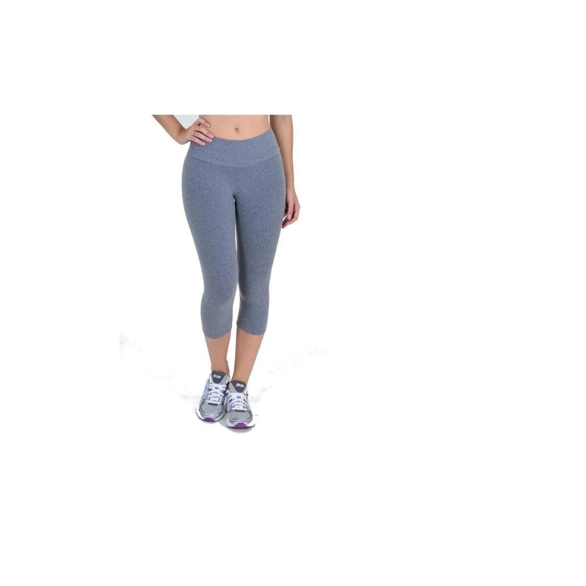 Calça Corsario Básico Cintura Alta Feminina Menor preço em Calça Corsario Básico Cintura Alta Feminina
