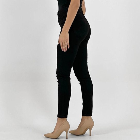 Calça Daksul Skinny Jeans Feminina Preto Netshoes