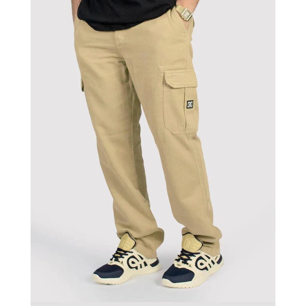 Calça DC Shoes Cargo Worker 2 - Bege