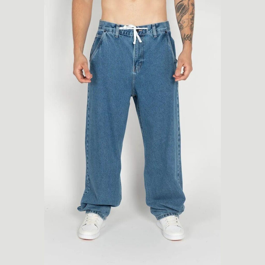 Calça Dc Shoes Jeans Worker Baggy Ice Blue