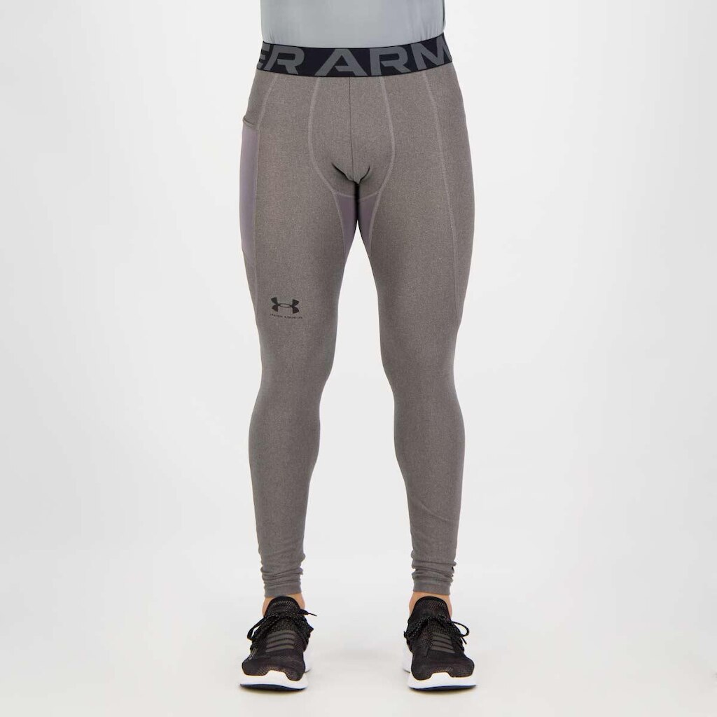 Calça de Compressão Under Armour Heatgear Cinza