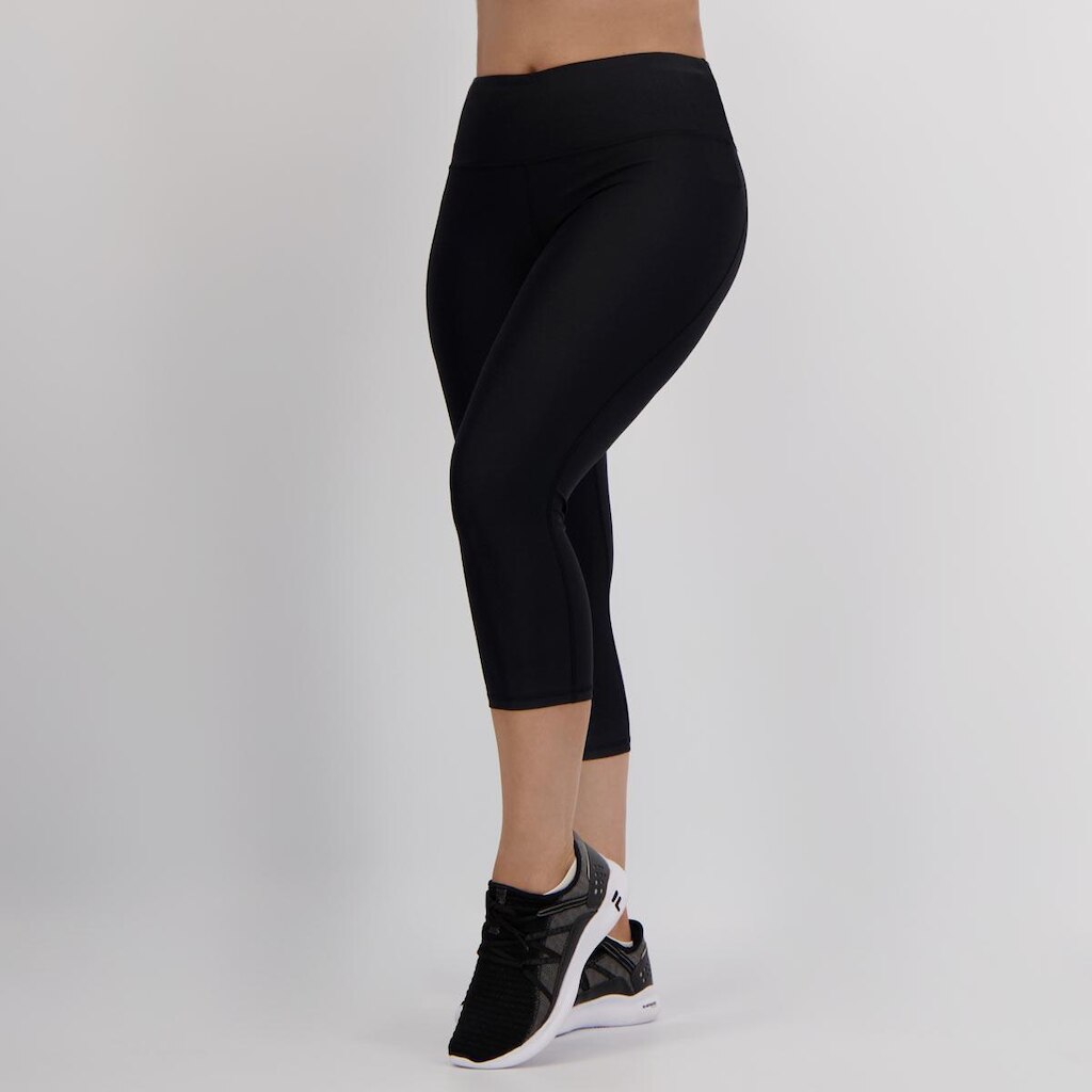 Calça de Compressão Under Armour HG Capri Feminina Preta