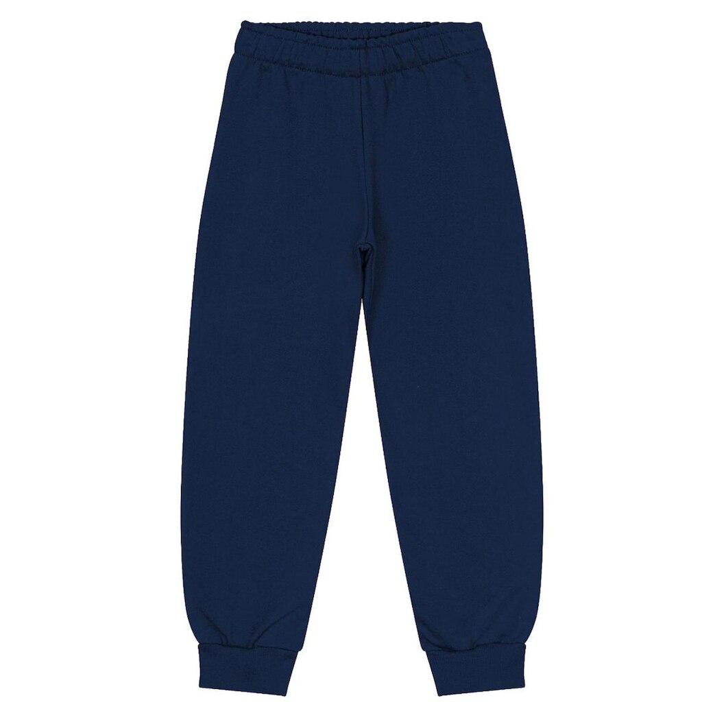 Calça De Moletom Básica Rovitex Kids Azul 4