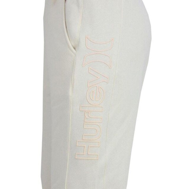 Calça de Moletom Hurley Outline Off White