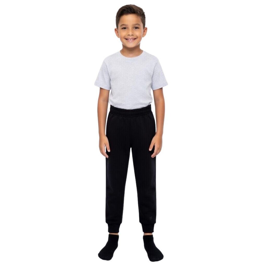 Calça de Moletom Juvenil Unissex Básica Kyly