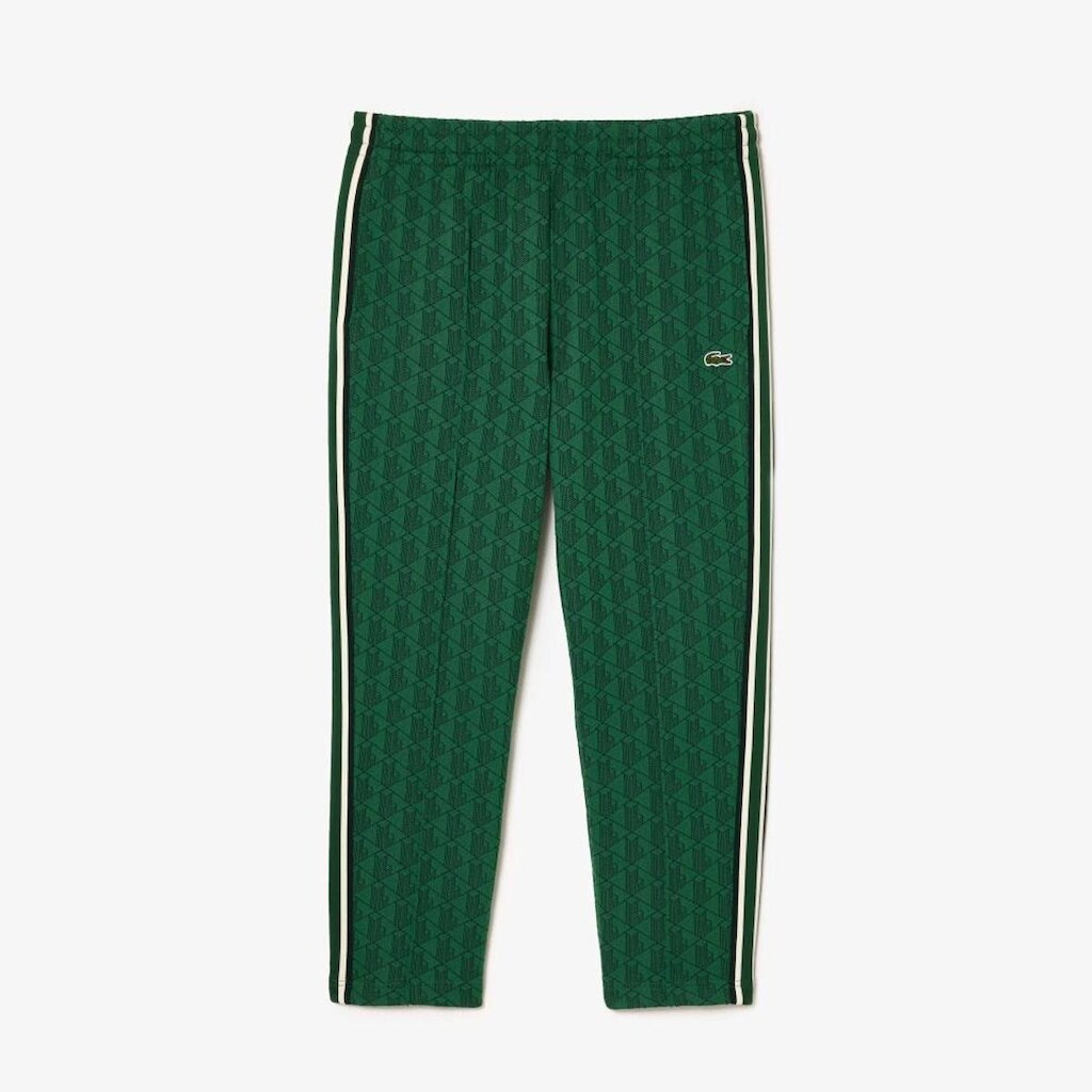 Calça De Moletom Lacoste De Jacquard Com Monograma Paris Masculina
