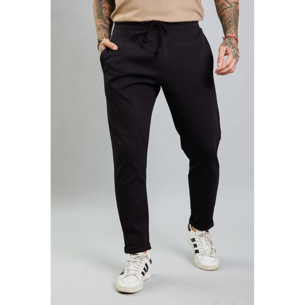 Calça de Moletom Masculina com Barra Dobrada Dialogo Jeans