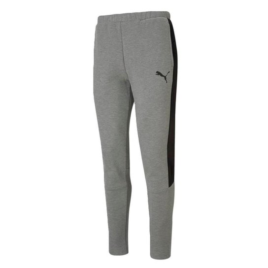 Calça De Moletom Puma Evostripe Core Cinza Netshoes